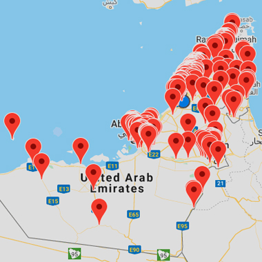 UAE PASS kiosk locations